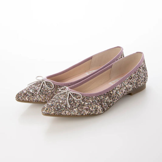日本製 Launa Lea 尖頭芭蕾舞鞋 (B4601A) L Purple