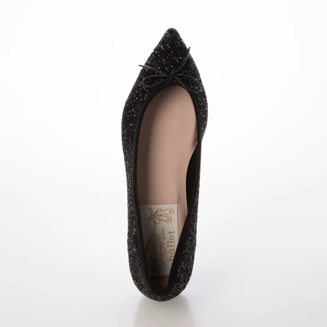 日本製 Launa Lea 尖頭芭蕾舞鞋 (B4601A) Black Z