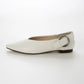 【新品預訂】日本製 Lauf Oletta  [All Weather] 全天候 可踩踭 柔軟大扣環V型平底鞋（LRP139 IVORY）