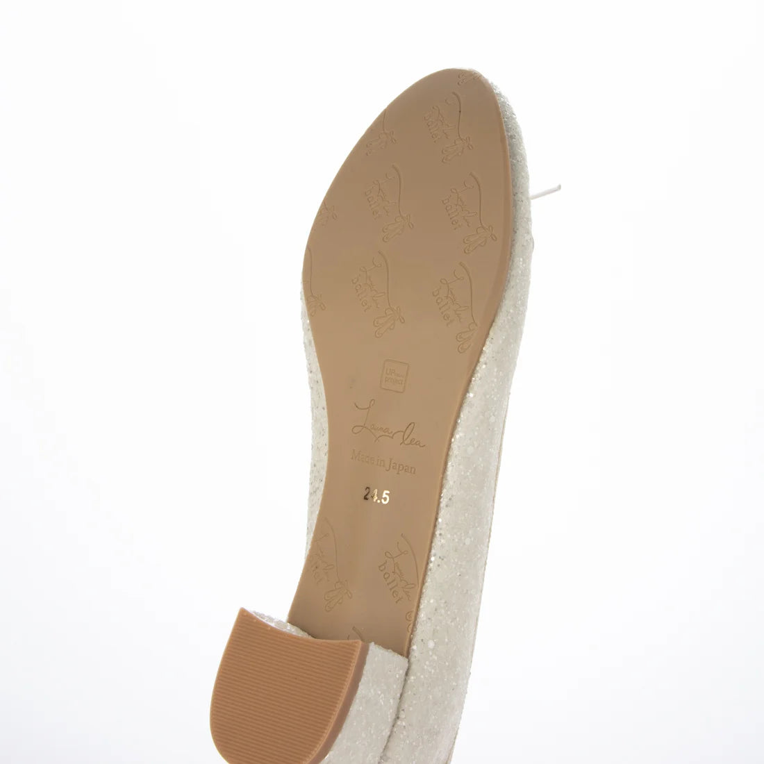 【新品預訂】日本製 Launa lea 3.5cm 踭圓頭跟芭蕾高跟鞋 ( B5601A ) (白色/White)