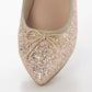 【新品預訂】日本製 Launa Lea  3.5cm踭尖頭跟芭蕾高跟鞋 (B9601A) (粉杏色Z / PK Beige Z)