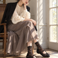 【新品預訂】日本製 Launa Lea 花卉蕾絲漁網芭蕾舞鞋 (B7612A)(黑色 / Black Z)