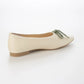 【新品預訂】日本製 Launa lea 繩蝴蝶結方頭絨毛芭蕾舞鞋（B7102A）(黃色 S/C / Yellow S/C )