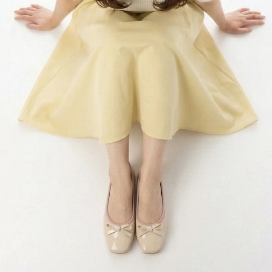 【新品預訂】日本製 Launa lea Rainyday 防水方頭芭蕾鞋 (RB7403A)(淺粉 E / L Pink E )