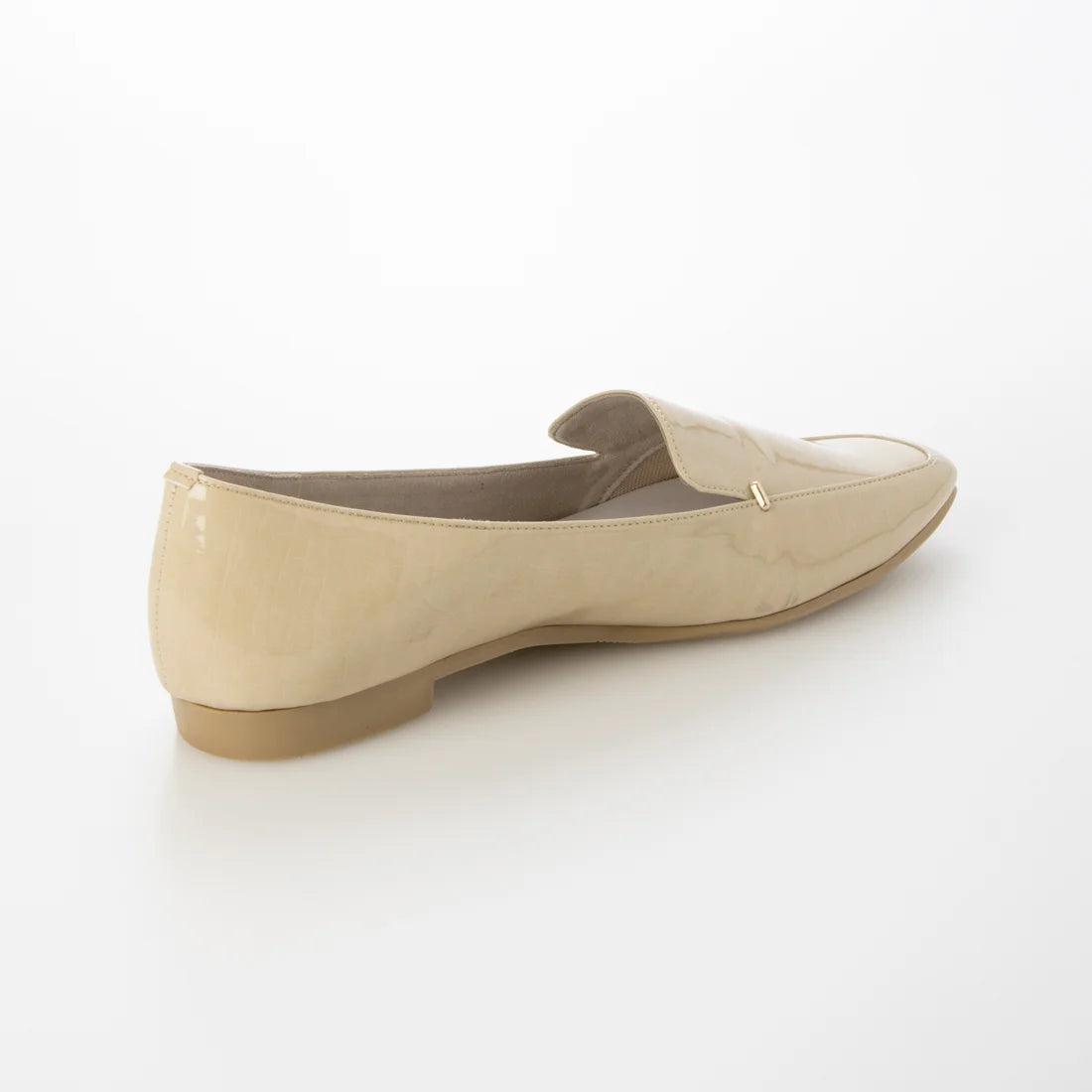 日本製 Launa lea Rainy Day 方頭柔軟晴雨樂福鞋 (R9020)  (淺杏色漆皮/ L Beige E)