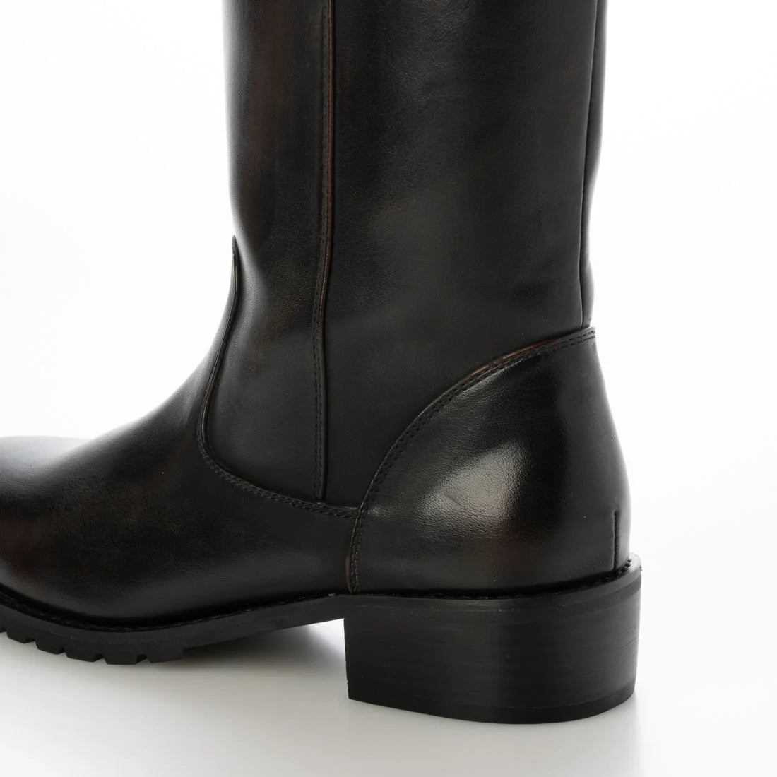 【新品預訂】Launa Lea 4cm踭中筒工程靴（S158）(深棕色／D Brown)