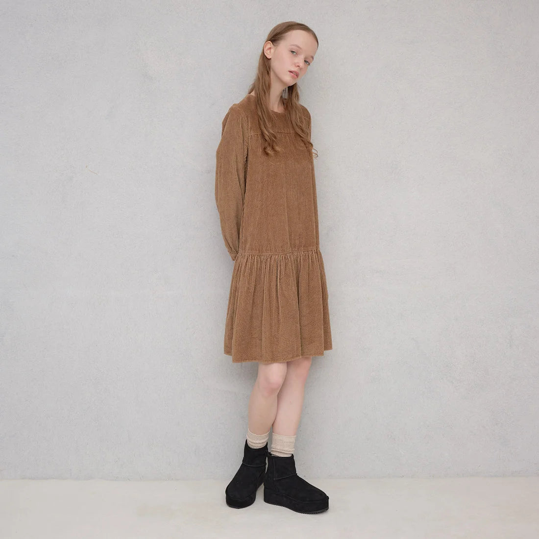 【新品現貨】Launa Lea 5cm厚底羊毛雪靴 (S160)(黑色 S／Black S)