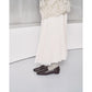 【新品預訂】日本製Emma Francis 防水方頭 2cm踭樂福鞋（棕色）(03z-E 105)  BRN