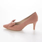 【新品預訂】日本製 Launa Lea 7cm 蝴蝶結高跟鞋 (608)(粉色 S / Pink S)