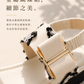 【新品預訂】日本製 Launa Lea 雙皮帶金屬3.5cm厚底涼鞋(630)(象牙色 / Ivory Z/C）