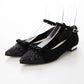 日本製 Launa lea 尖頭蝴蝶結低跟鞋 (0502) Black S/C