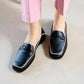 日本製 Launa Lea 蝴蝶結方頭 Loafer (0504) Black C