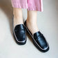 日本製 Launa Lea 蝴蝶結方頭 Loafer (0504) Black C
