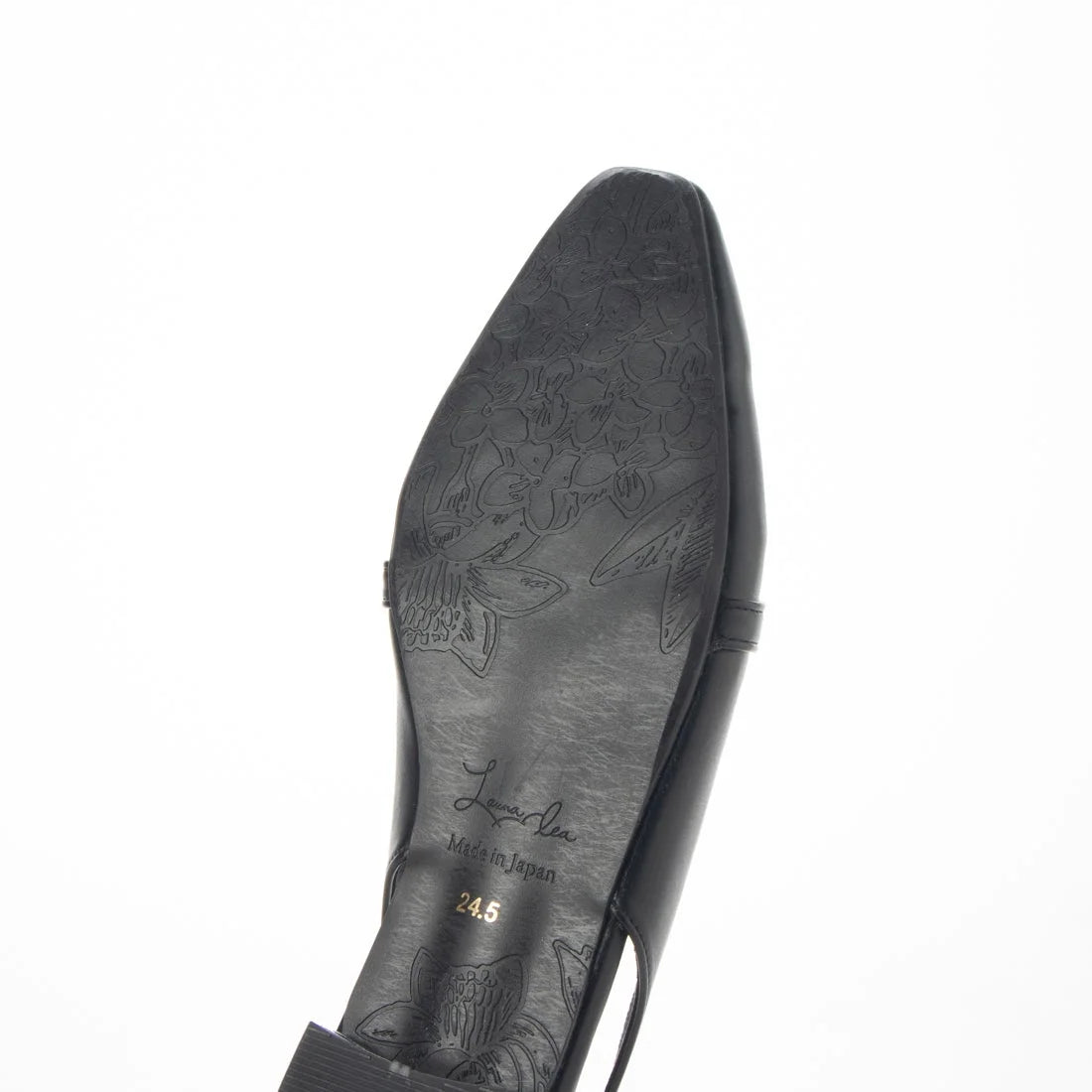 日本製 Launa Lea 方頭搭帶 Loafer (0508) Black