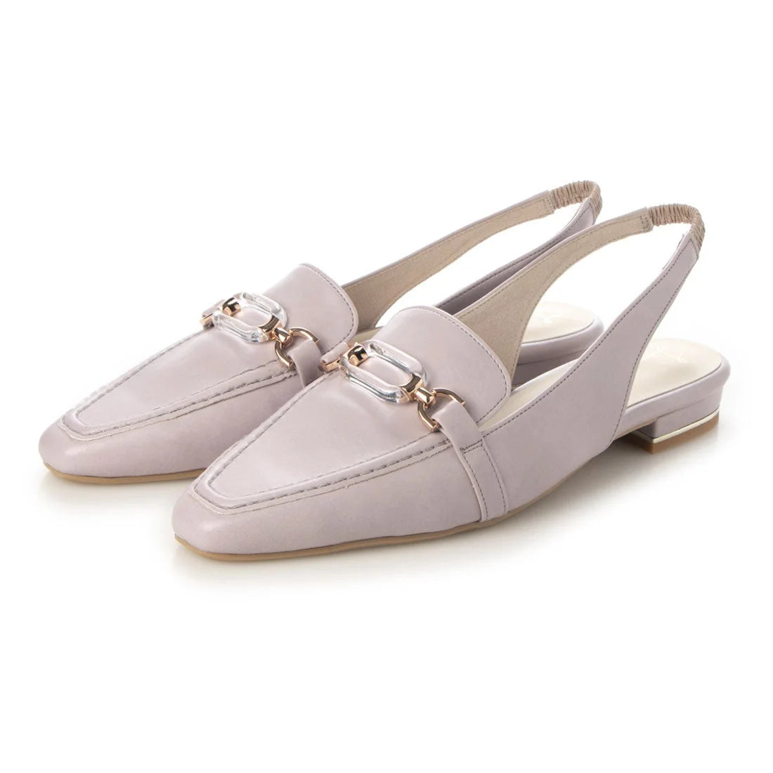 日本製 Launa Lea 方頭搭帶 Loafer (0508) Lavender