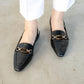 日本製 Launa Lea 方頭搭帶 Loafer (0508) Lavender