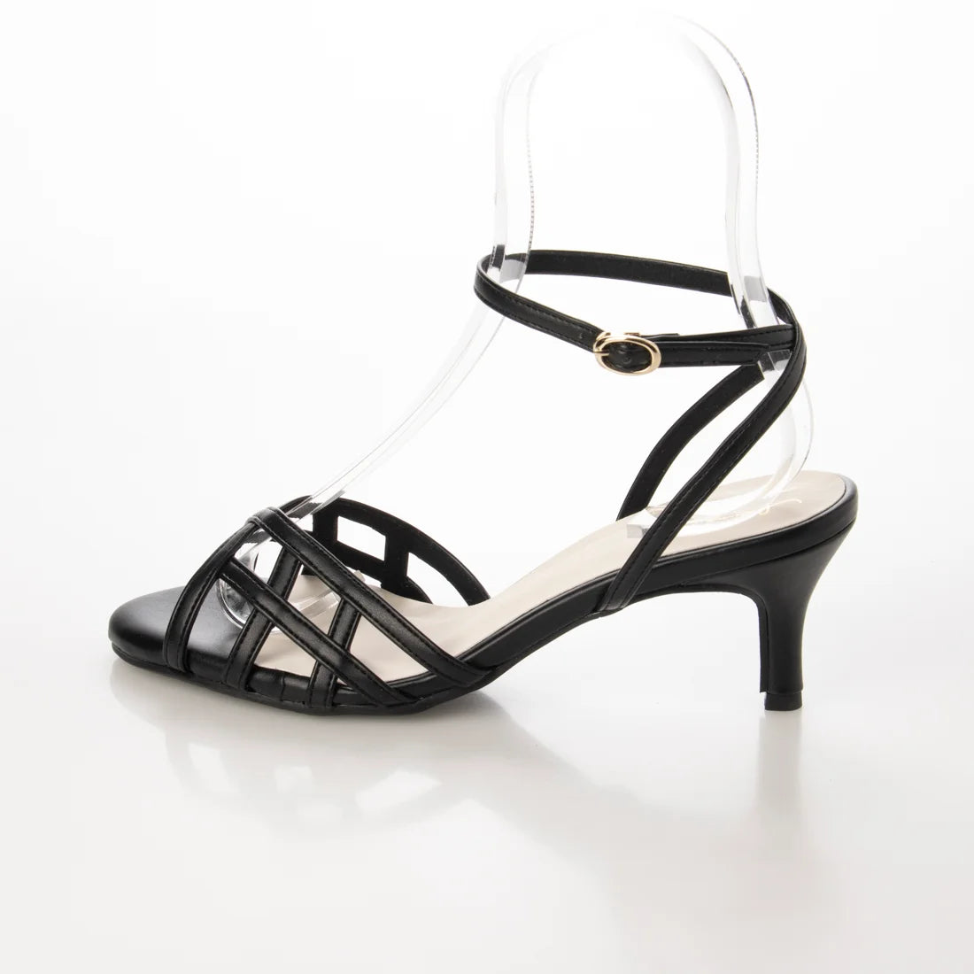 日本製 Launa Lea 交叉設計綁帶涼鞋 (0516) Black