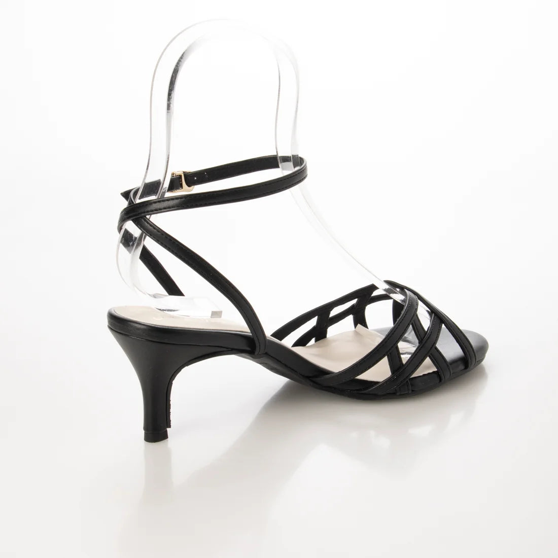 日本製 Launa Lea 交叉設計綁帶涼鞋 (0516) Black
