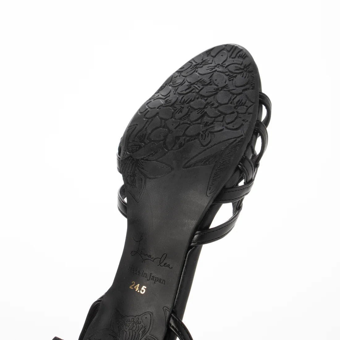 日本製 Launa Lea 交叉設計綁帶涼鞋 (0516) Black