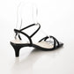 日本製 Launa Lea 雙交叉帶鞋跟涼鞋 (0517) Black S