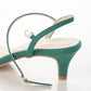 日本製 Launa Lea 雙交叉帶鞋跟涼鞋 (0517) Green S