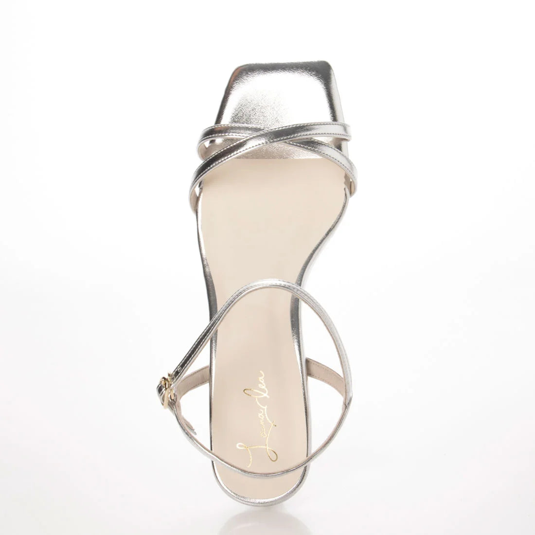 日本製 Launa Lea 雙交叉帶鞋跟涼鞋 (0517) Silver