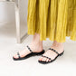 日本製 Launa Lea 珍珠雙帶涼鞋 (0518) Black