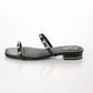 日本製 Launa Lea 珍珠雙帶涼鞋 (0518) Black