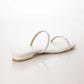 日本製 Launa Lea 珍珠雙帶涼鞋 (0518) White