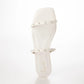 日本製 Launa Lea 珍珠雙帶涼鞋 (0518) White