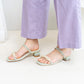 日本製 Launa Lea 2way 珍珠細帶涼鞋 (0519) Lavender