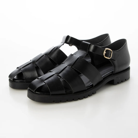 日本製 Launa lea Gurkha 涼鞋 (0523) Black