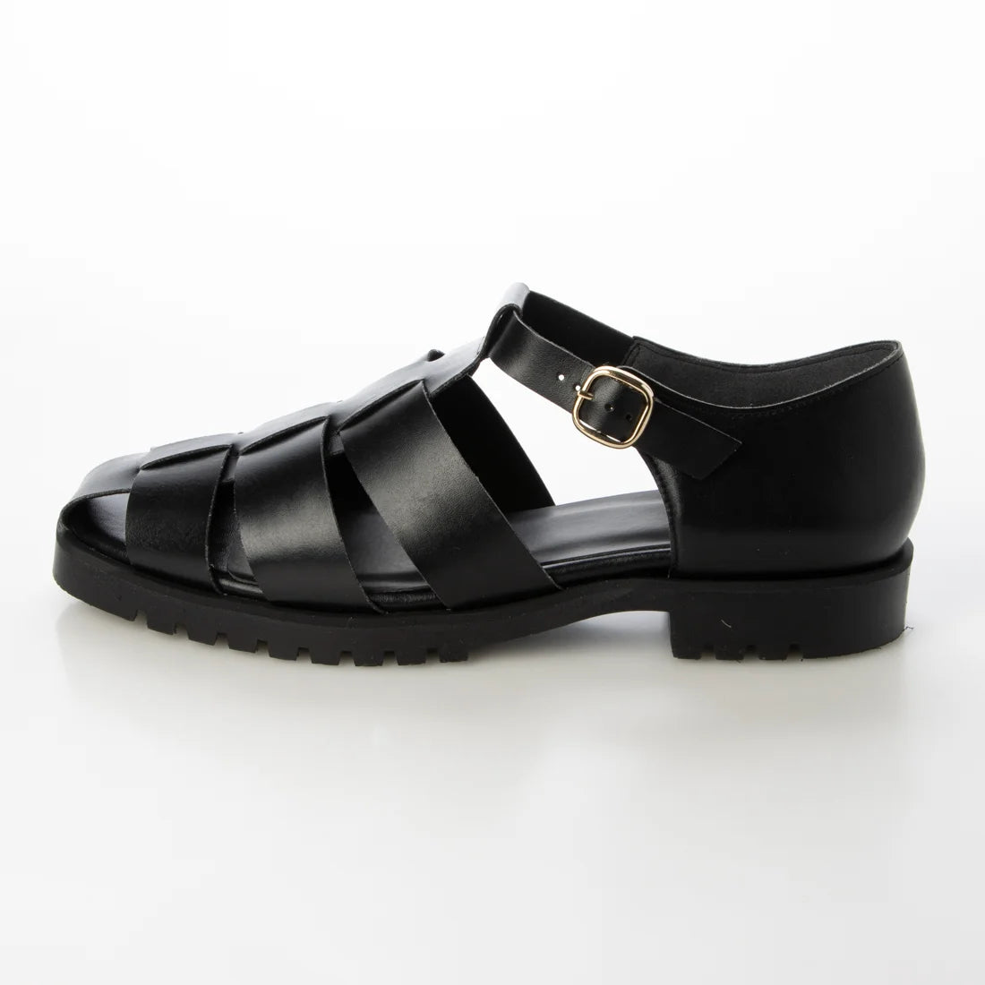 日本製 Launa lea Gurkha 涼鞋 (0523) Black
