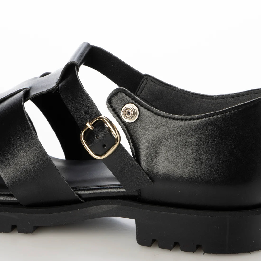 日本製 Launa lea Gurkha 涼鞋 (0523) Black