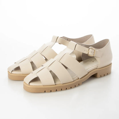 日本製 Launa lea Gurkha 涼鞋 (0523) Ivory