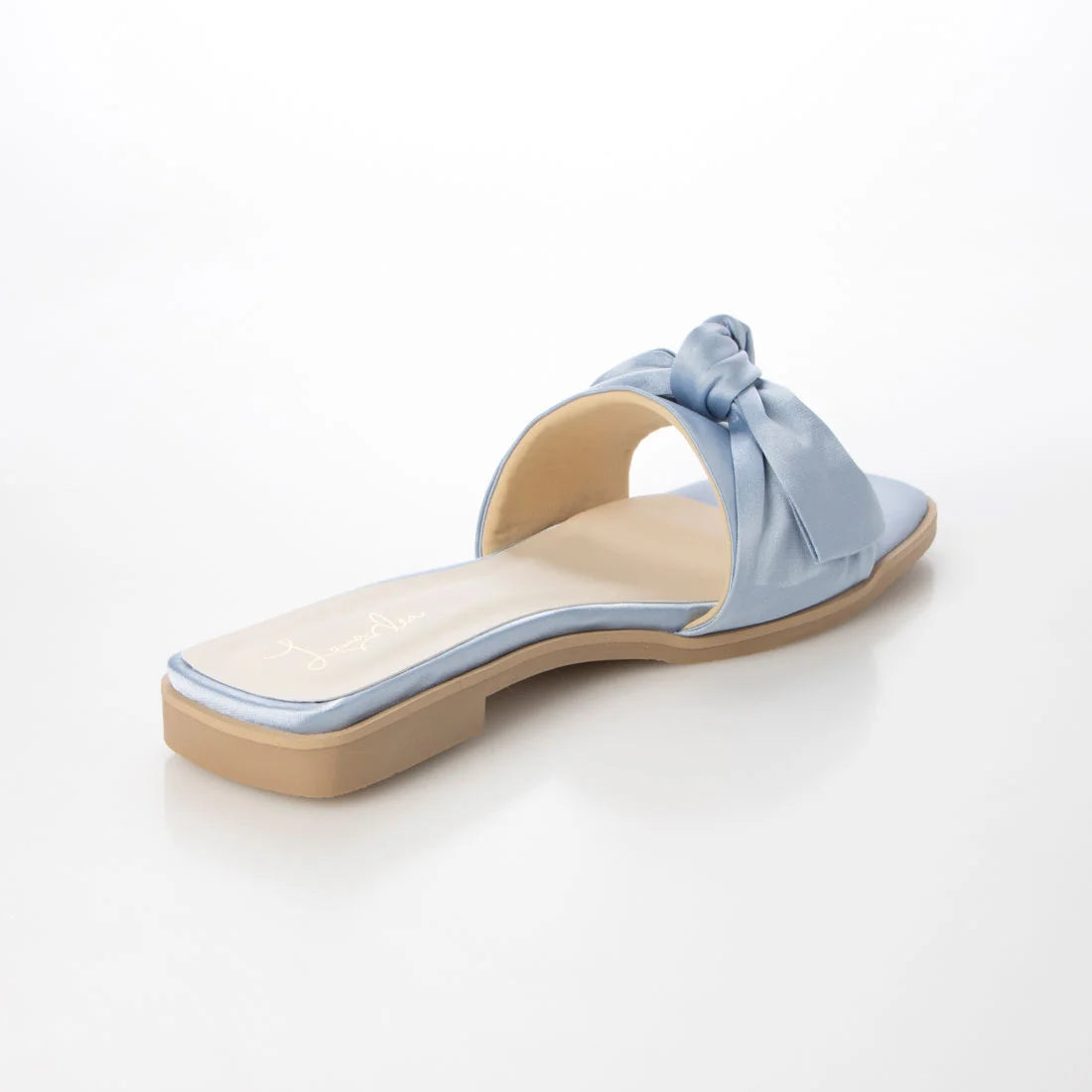 日本製 Launa Lea 絲帶方頭平底涼鞋 (0524) L.Blue