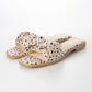 日本製 Launa Lea 絲帶方頭平底涼鞋 (0524) Pink Beige Z/C