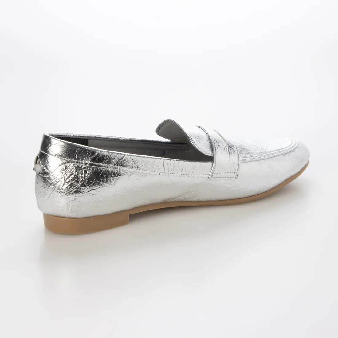 【新品預訂】日本製 潮牌Lucida 防水 銀色 Alasia 基本款平底樂福鞋 (LC-104 SLV )