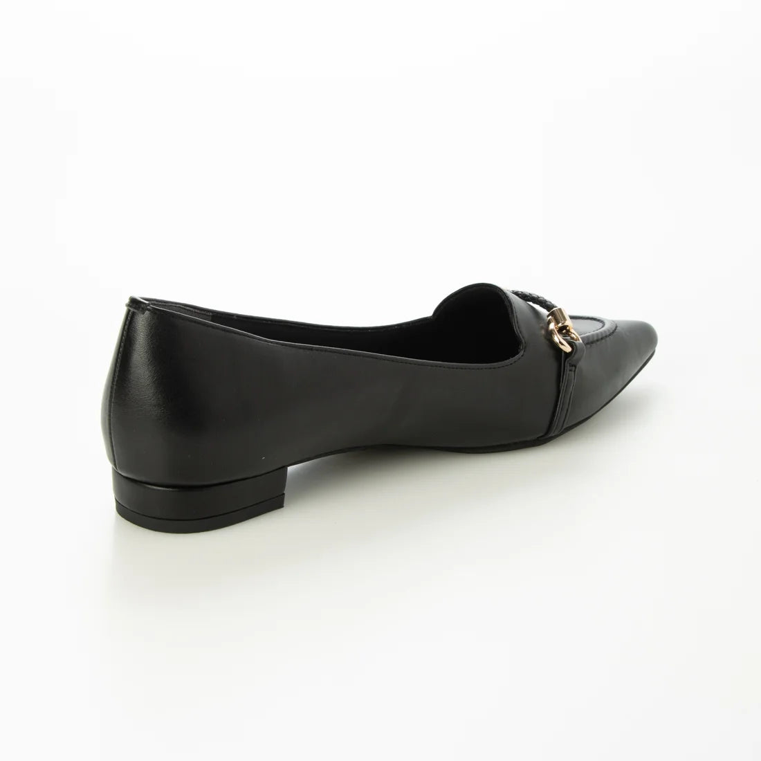 【新品預訂】日本製 Lauf Oletta [All Weather] 全天候軟皮革編織繩平底鞋（LRP146 BALCK） (黑色)