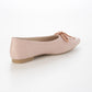 【新品預訂】日本製 Launa lea 繩蝴蝶結方頭絨毛芭蕾舞鞋（B7102A）(淺粉色 S / L Pink S)