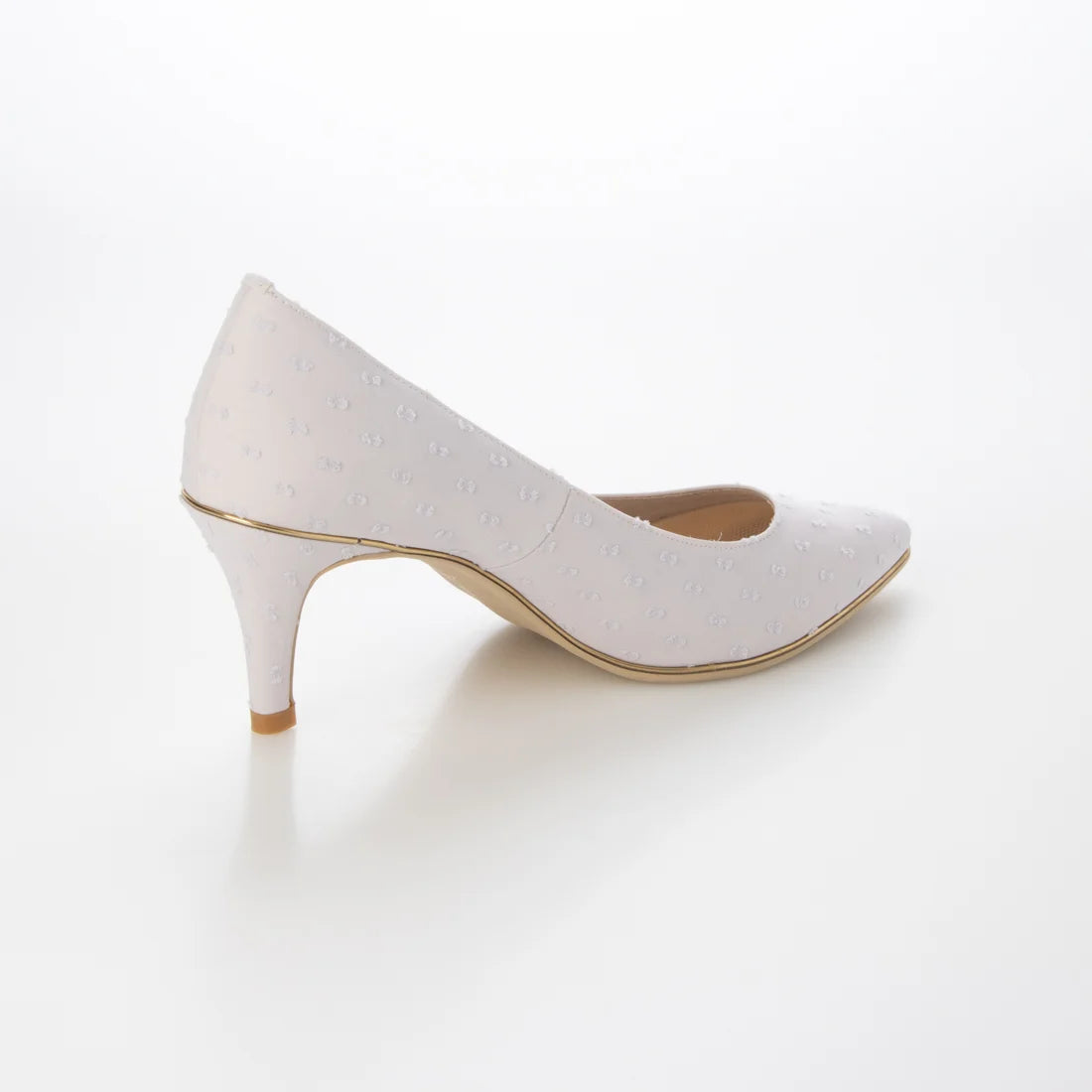 【新品預訂】日本製 Launa Lea Rich 7cm Gold Line高跟鞋 (80001F) (薰衣草色 Z / Lavender Z)