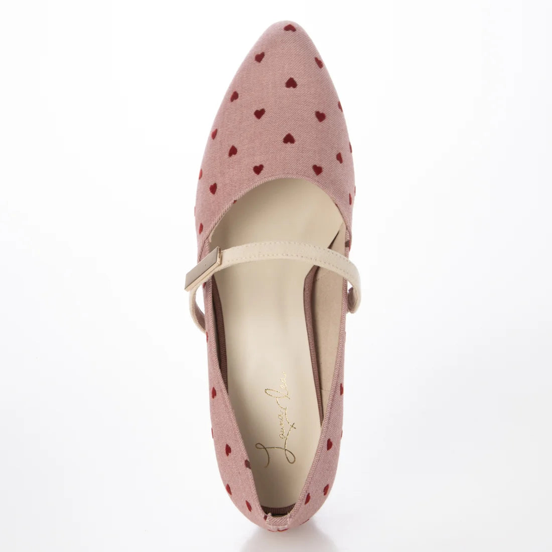 【新品預訂】日本製 Launa Lea 6cm踭杏仁頭瑪麗珍高跟鞋 (614）( 紅色 Z/C / Red Z/C )