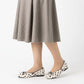 【新品預訂】日本製 Launa lea 經典蕾絲邊蝴蝶結芭蕾舞鞋 (B1616A)(斑點紋/Dalmatian-Z)