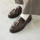 日本製 Launa lea 流蘇樂福鞋(SP035)(Black/ 黑色)