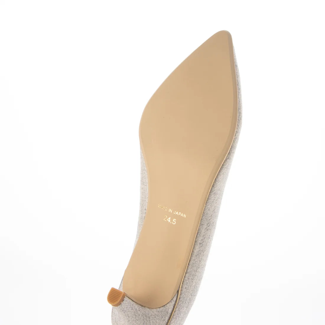 【新品預訂】日本製 Launa Lea Rich 5cm Gold Line高跟鞋 (80009F) (藍灰色Z / Blue Grey Z)