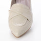 【新品預訂】日本製 Launa lea [雨天應對] 3.5cm粗跟抗水樂福鞋 (R9009) Ivory E