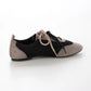 【新品預訂】日本製 Lauf Oletta 雙色混搭鞋帶輕盈運動鞋 (LP147 Black-S/C) (黑色)