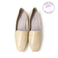 日本製 Launa lea Rainy Day 方頭柔軟晴雨樂福鞋 (R9020)  (淺杏色漆皮/ L Beige E)