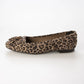 【新品預訂】日本製 Lauf Oletta 鑲邊流蘇設計的氣質平底鞋(LH120 Leopard-S) (豹紋色)