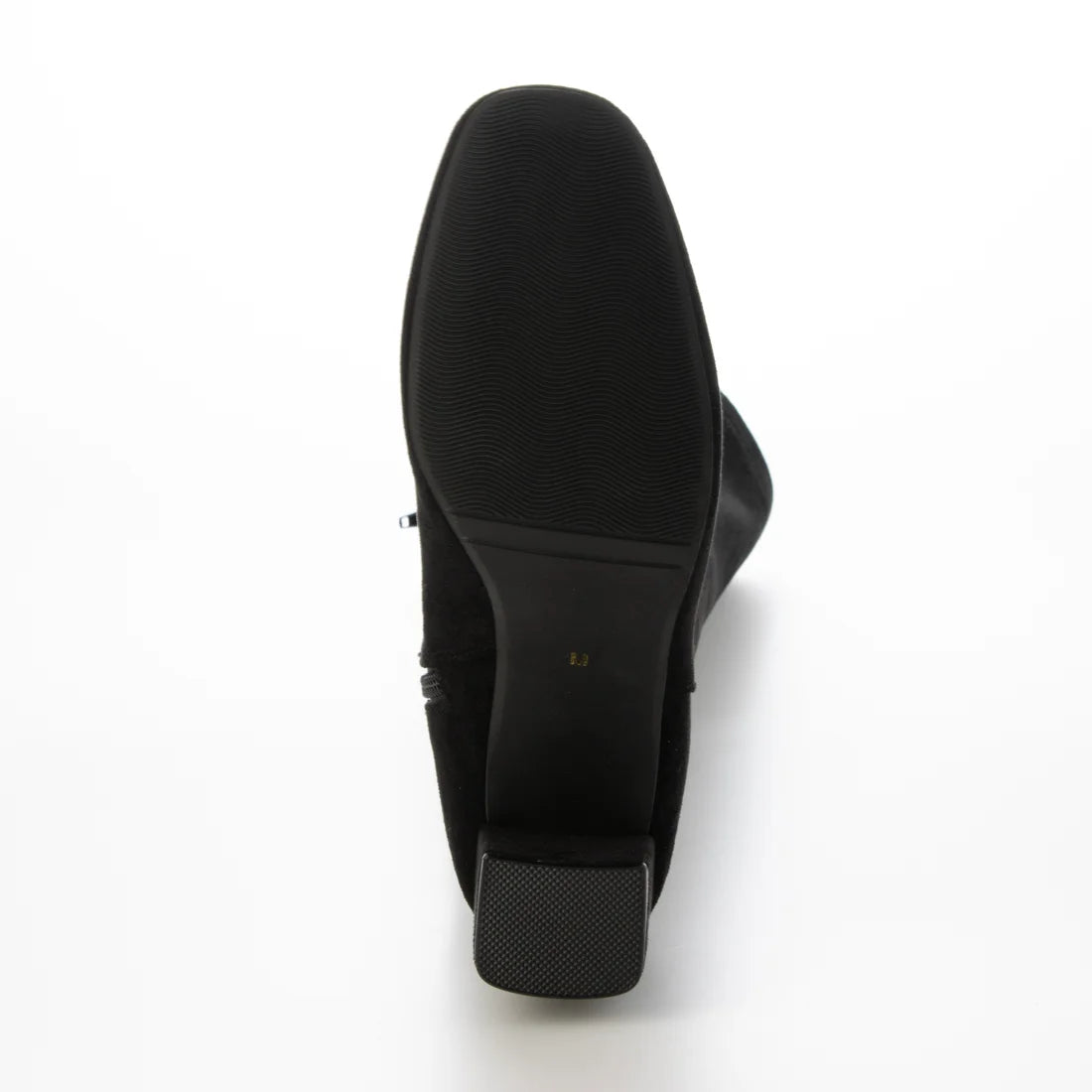 【新品預訂】Launa lea 方頭彈性長靴 (S140)（黑色S/ Black S)